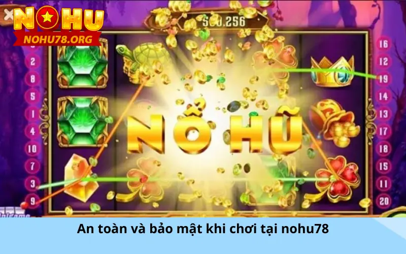 An toàn và bảo mật khi chơi tại nohu78