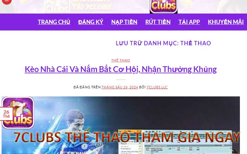 thể thao 7clubs